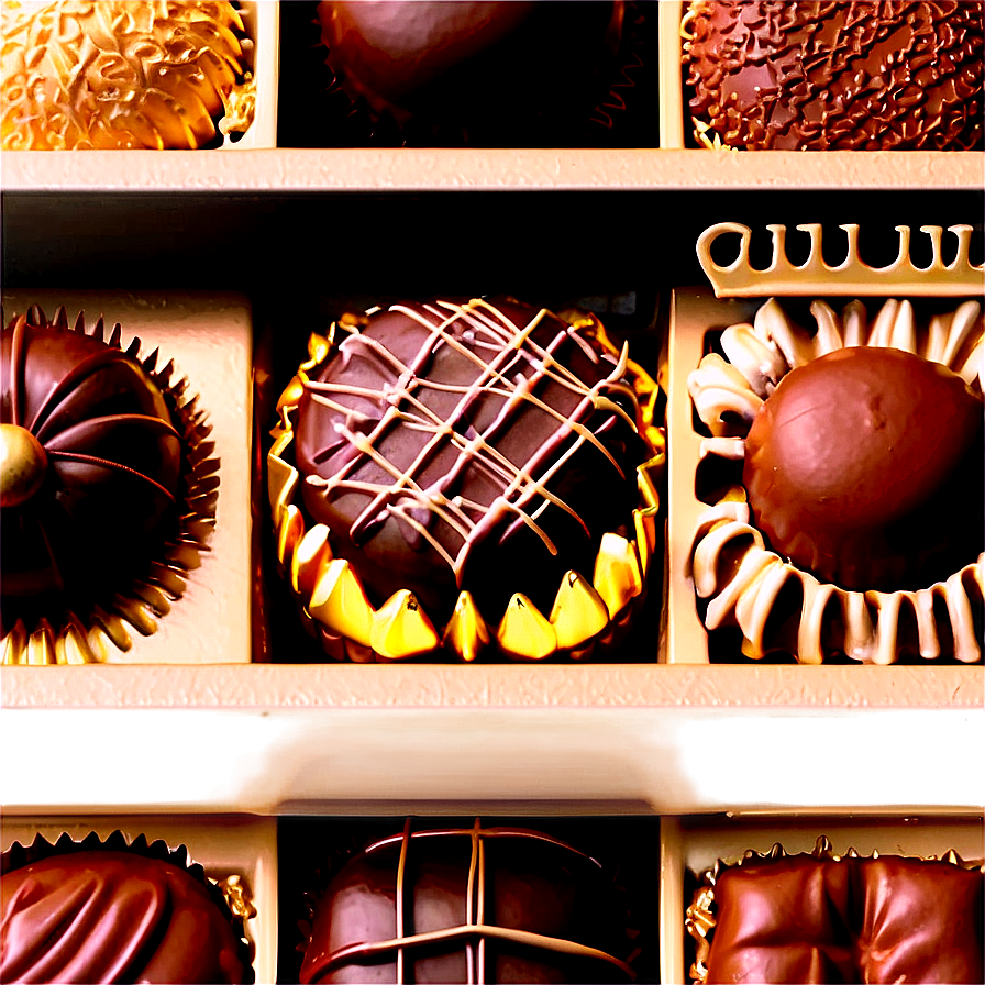 Handmade Chocolates Box Png Aaa PNG image