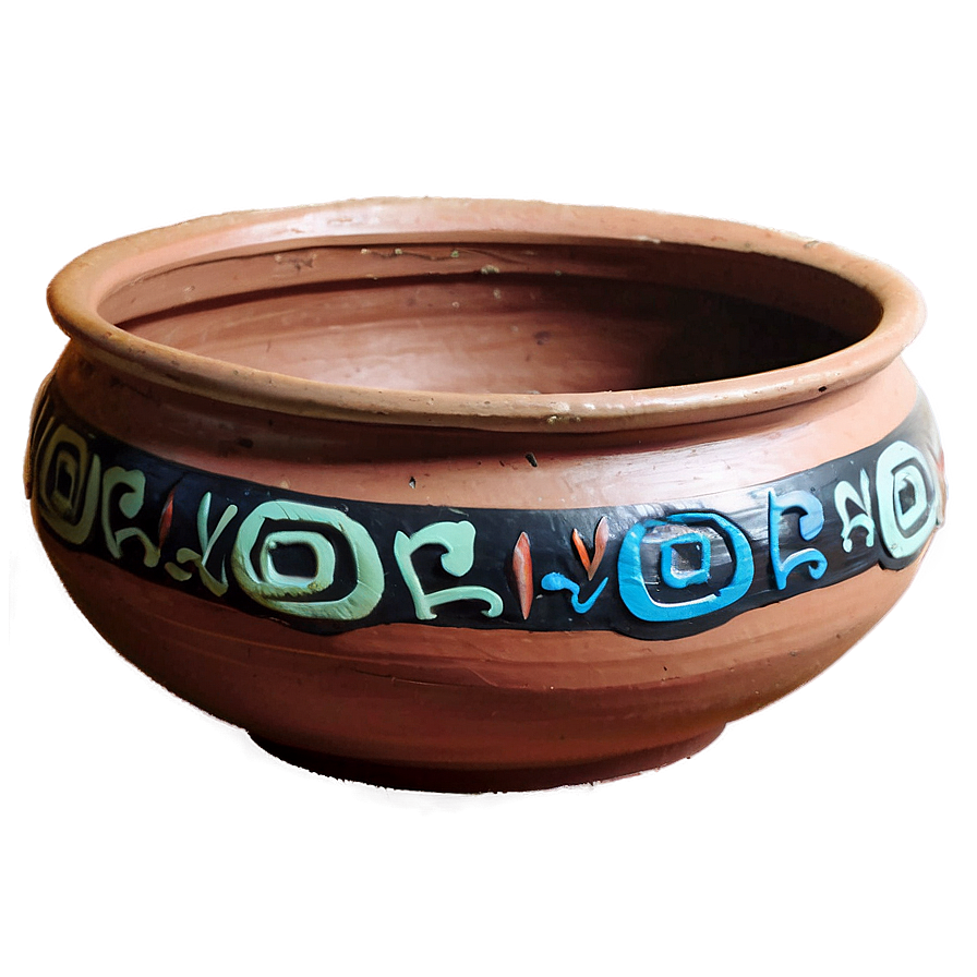 Handmade Clay Cooking Pot Png Jlp14 PNG image