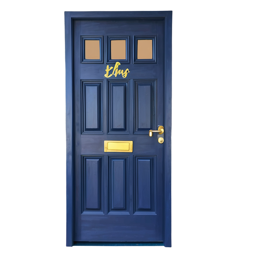 Handmade Front Door Png 06212024 PNG image