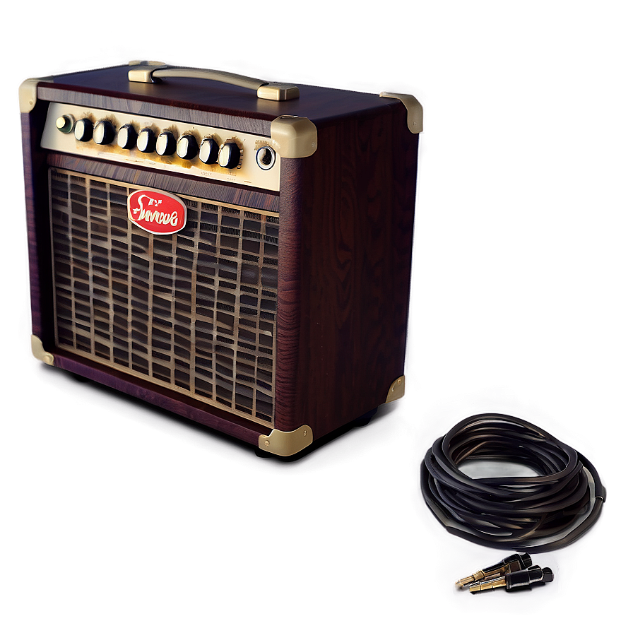 Handmade Guitar Amp Png 06252024 PNG image