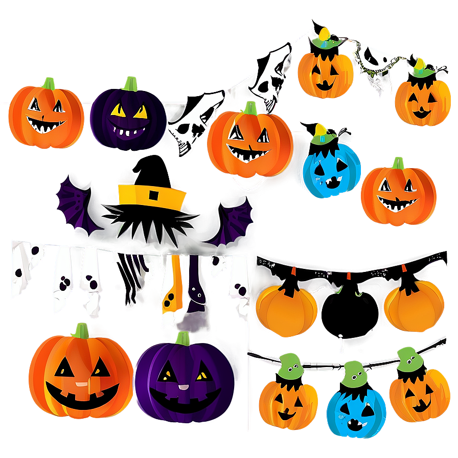 Handmade Halloween Decorations Png Fff15 PNG image