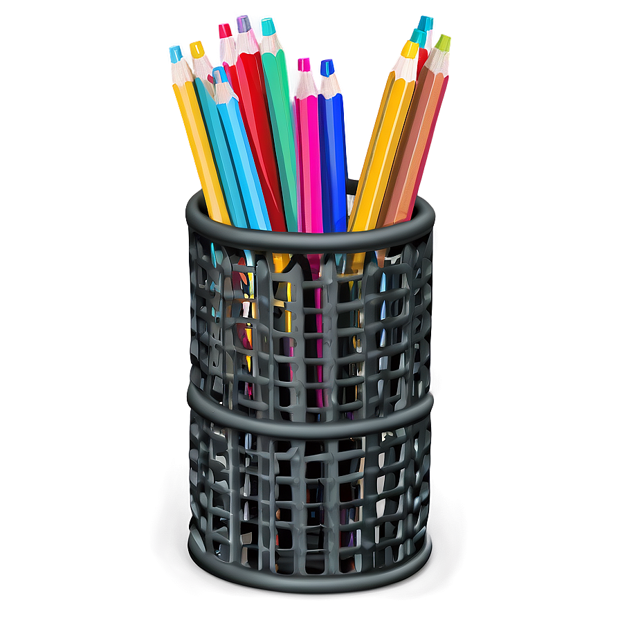 Handmade Pencil Holder Png 06282024 PNG image