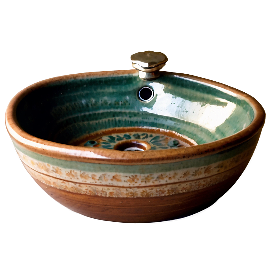Handmade Pottery Sink Png Esb PNG image