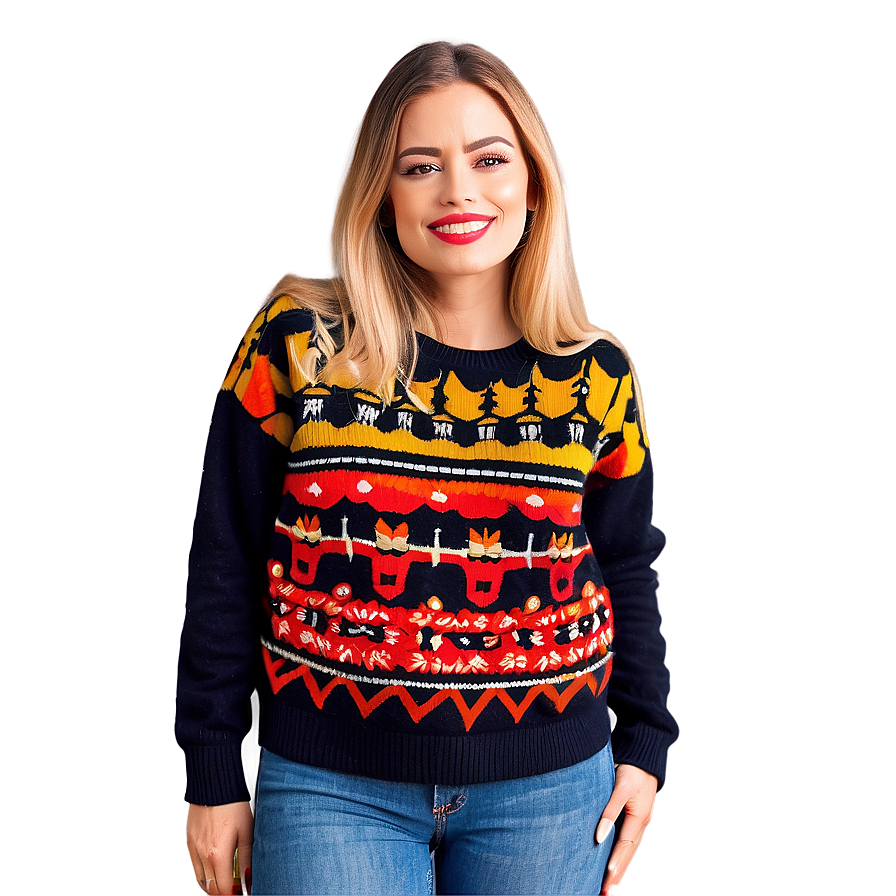 Handmade Sweater Illustration Png Swr37 PNG image