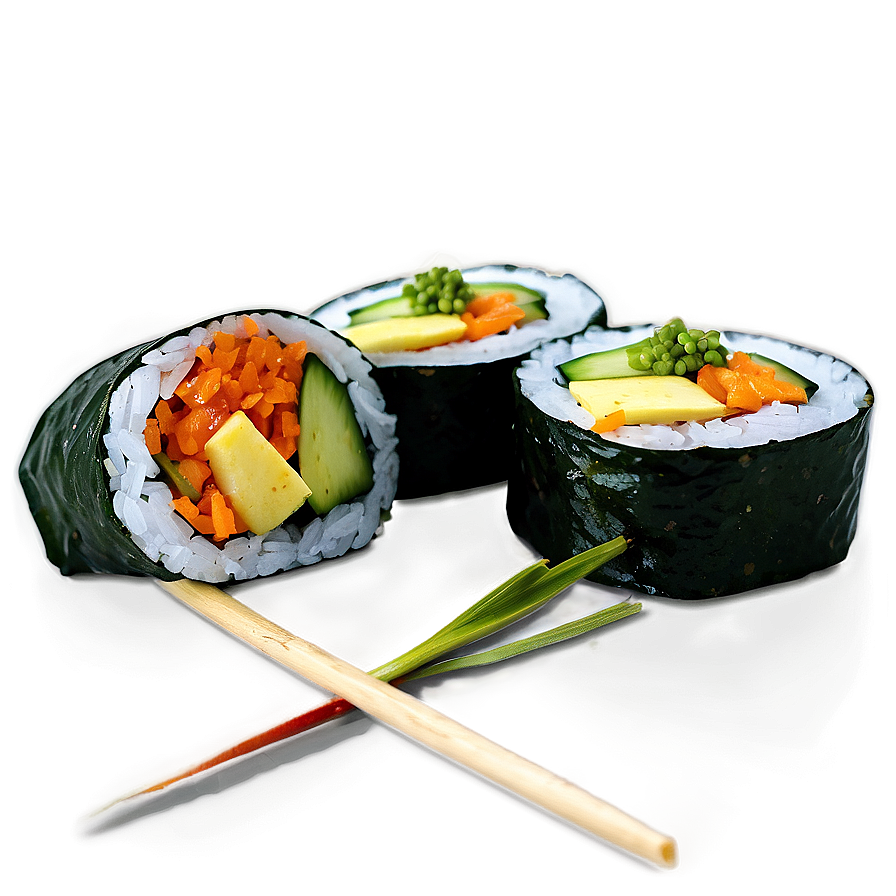 Handmade Temaki Sushi Png 05212024 PNG image