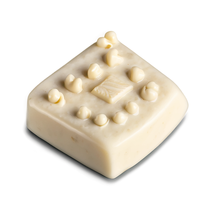 Handmade White Chocolate Png 4 PNG image