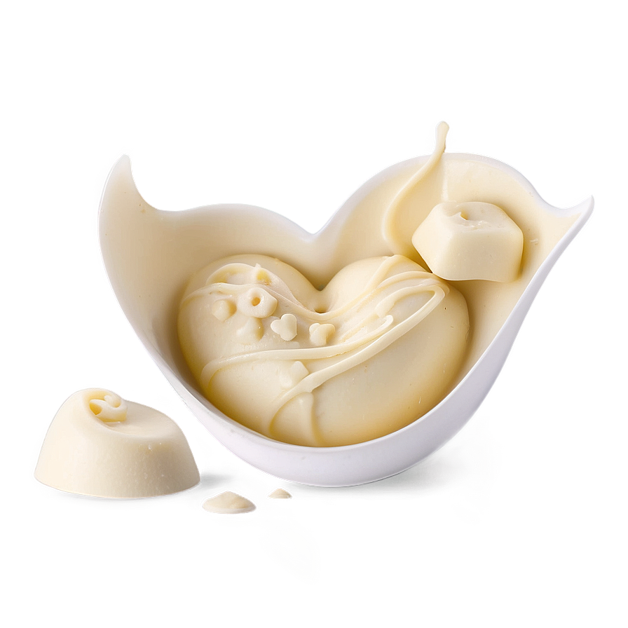 Handmade White Chocolate Png 50 PNG image