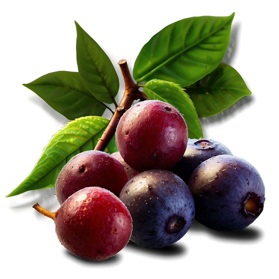 Handpicked Acai Fruit Png 06252024 PNG image