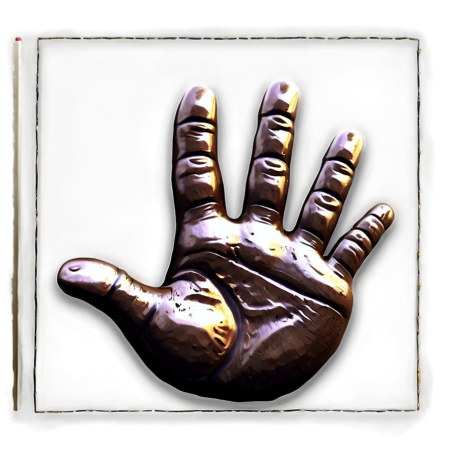 Handprint Achievement Award Png 7 PNG image