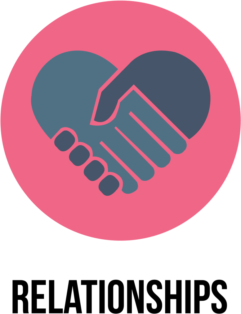 Handshake Heart Relationships Icon PNG image