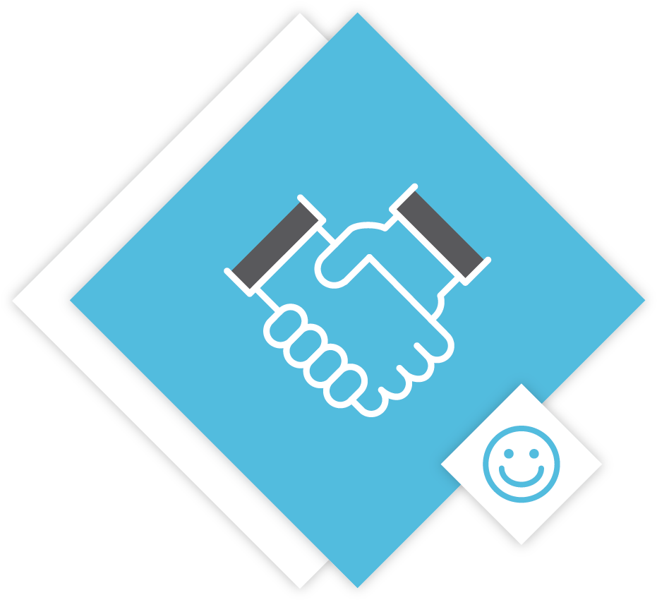 Handshake Icon Positive Relationship PNG image