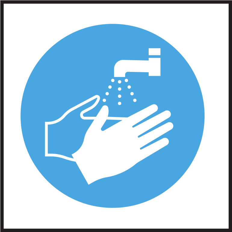 Handwashing Instruction Symbol PNG image