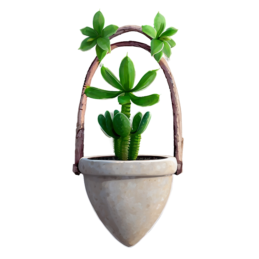 Hanging Succulent Png 05242024 PNG image