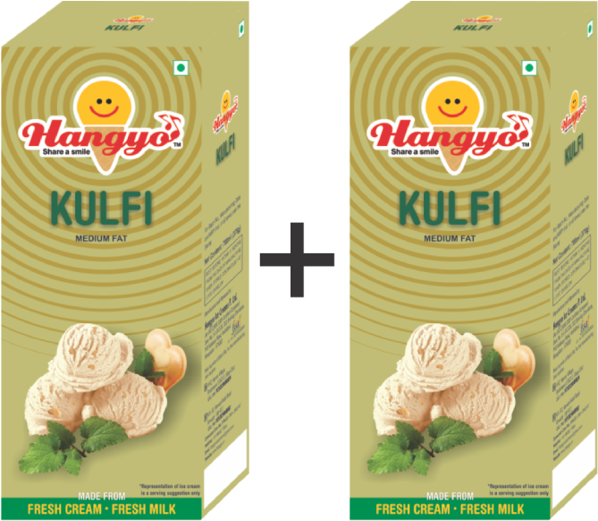 Hangyo Kulfi Ice Cream Packaging PNG image