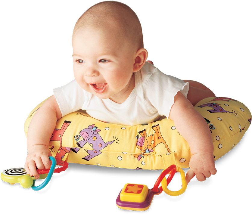 Happy Baby Playingwith Toys PNG image