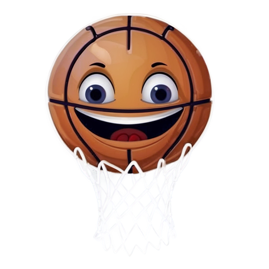 Happy Basketball Cartoon Png Mug49 PNG image