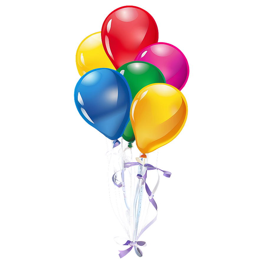 Happy Birthday Balloons Png 65 PNG image