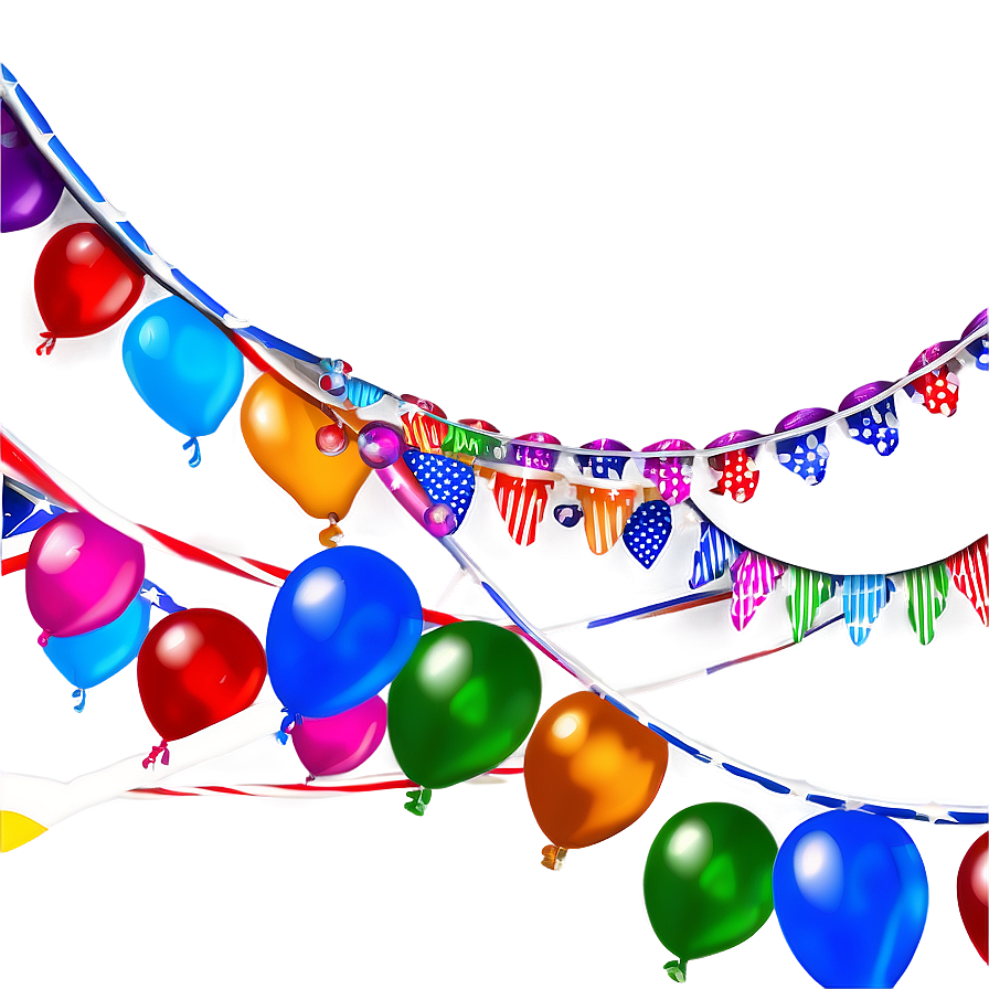 Happy Birthday Flag Banner Png 12 PNG image