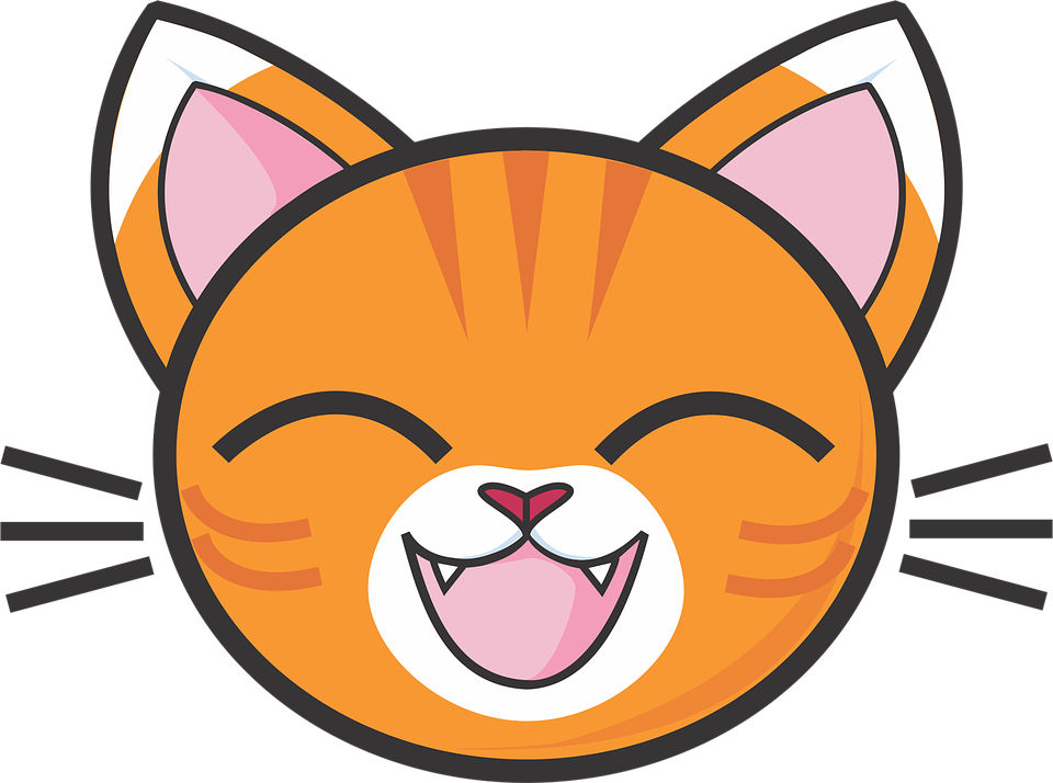 Happy Calico Cat Emoji PNG image