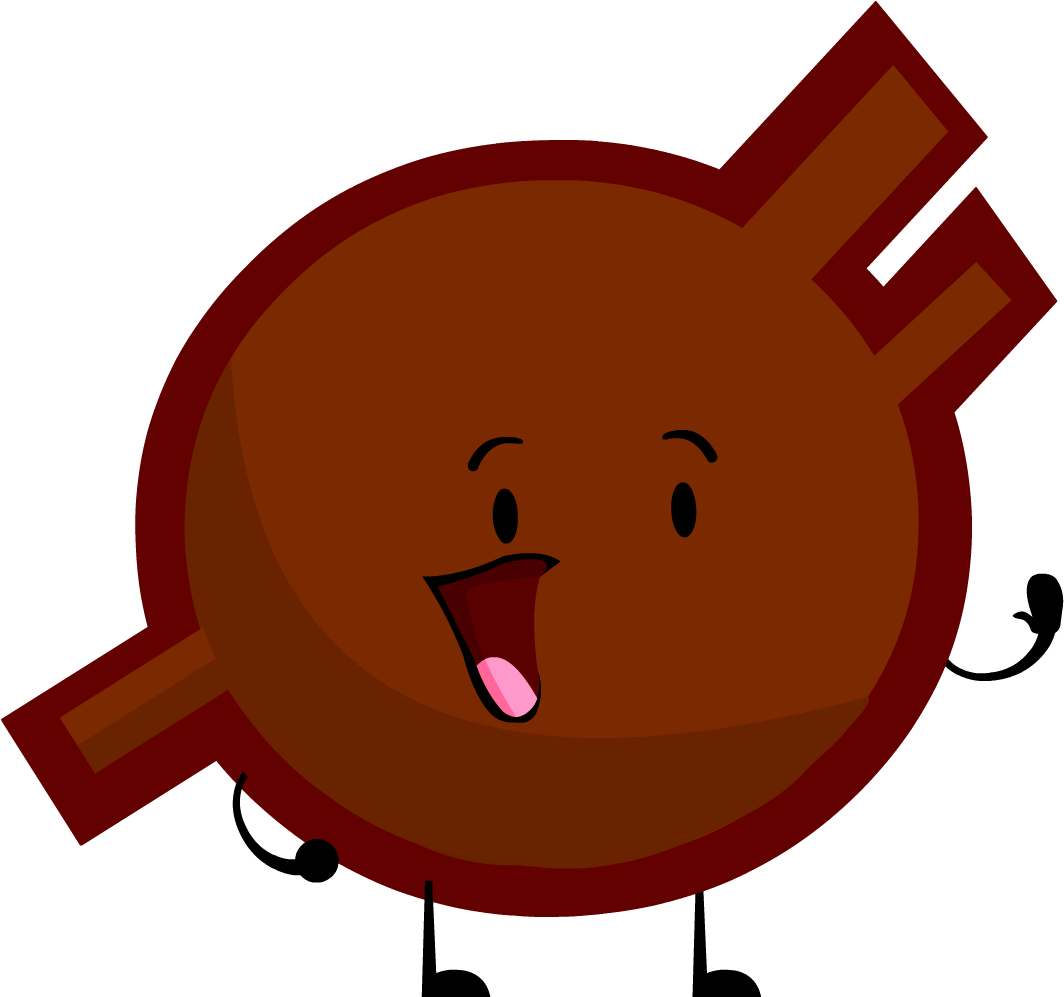 Happy Cartoon Asteroid PNG image