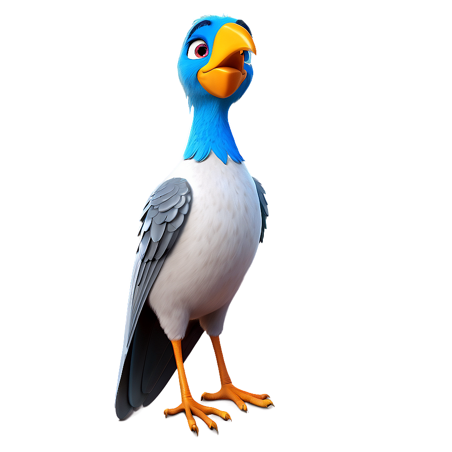 Happy Cartoon Bird Png 26 PNG image