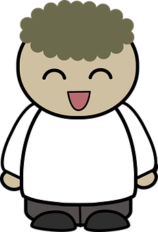 Happy Cartoon Character.png PNG image