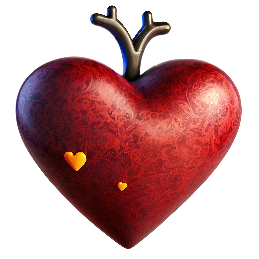 Happy Cartoon Heart Png 84 PNG image