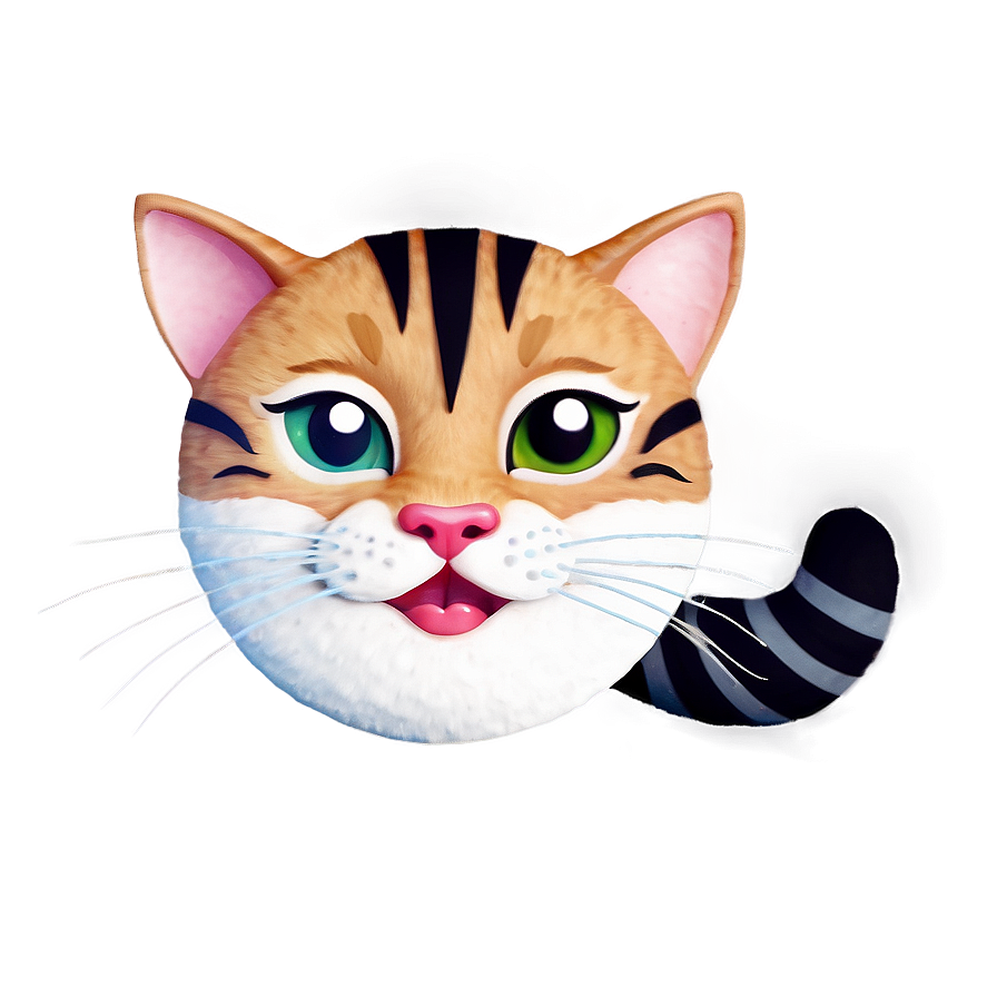 Happy Cat Emoji Png B PNG image