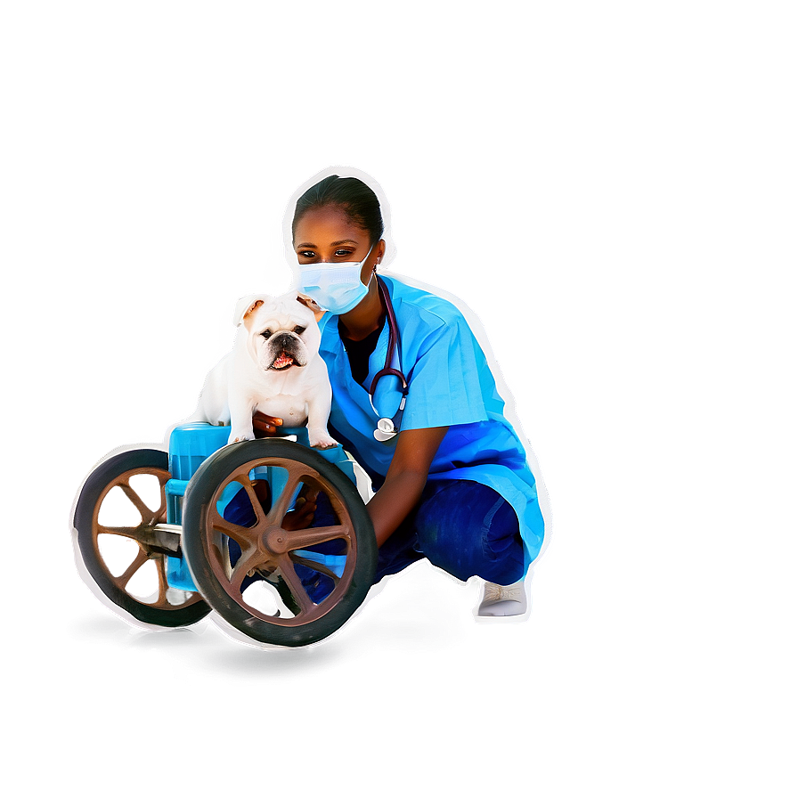 Happy Child With Veterinarian Png Cfr PNG image