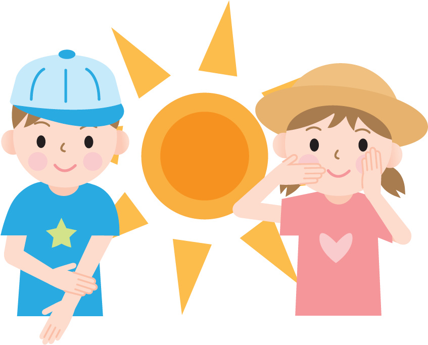 Happy Children Summer Sun PNG image