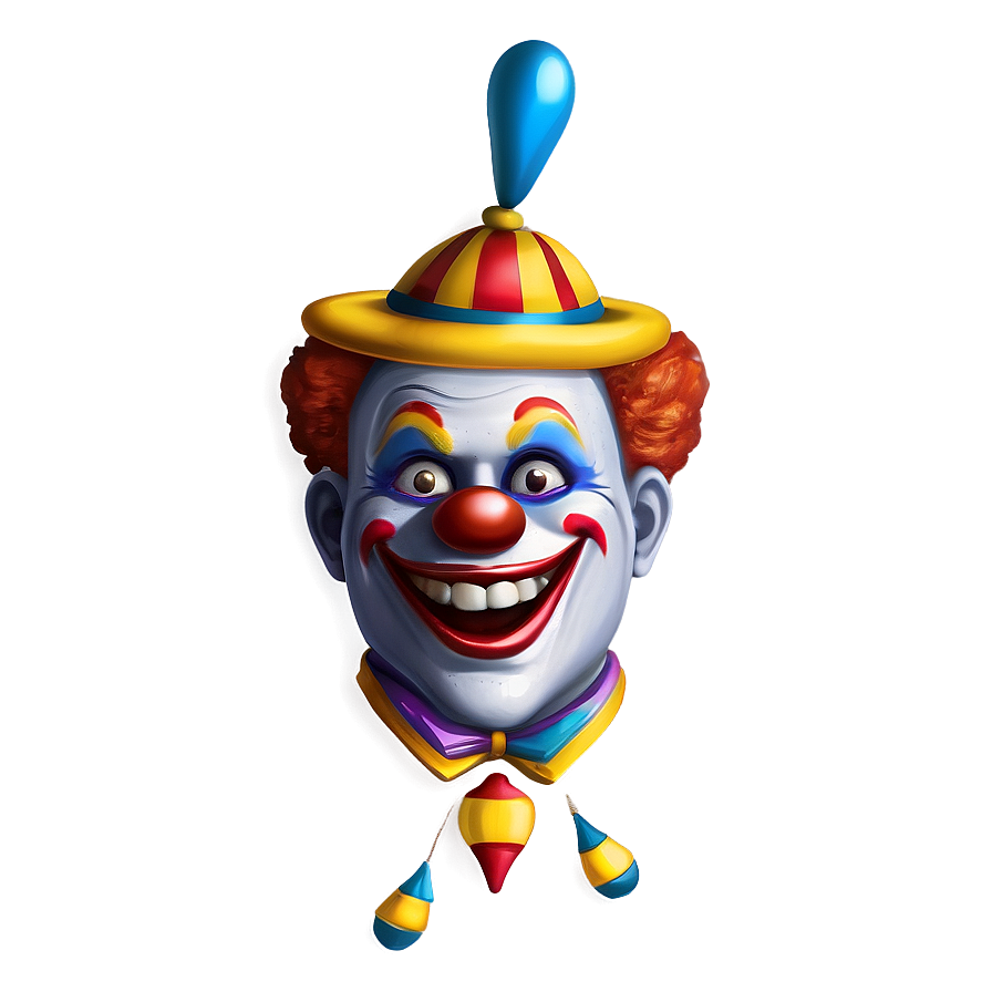 Happy Clown Emoji Png 05252024 PNG image