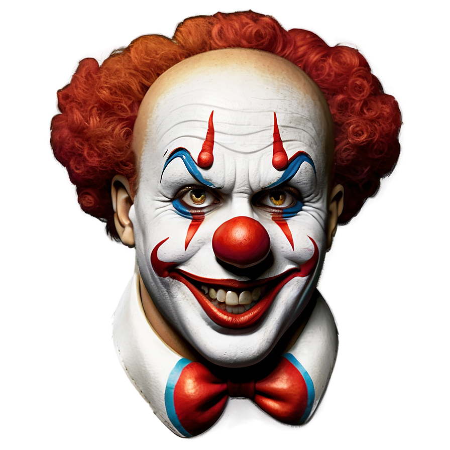 Happy Clown Face Artwork Png Ceg24 PNG image