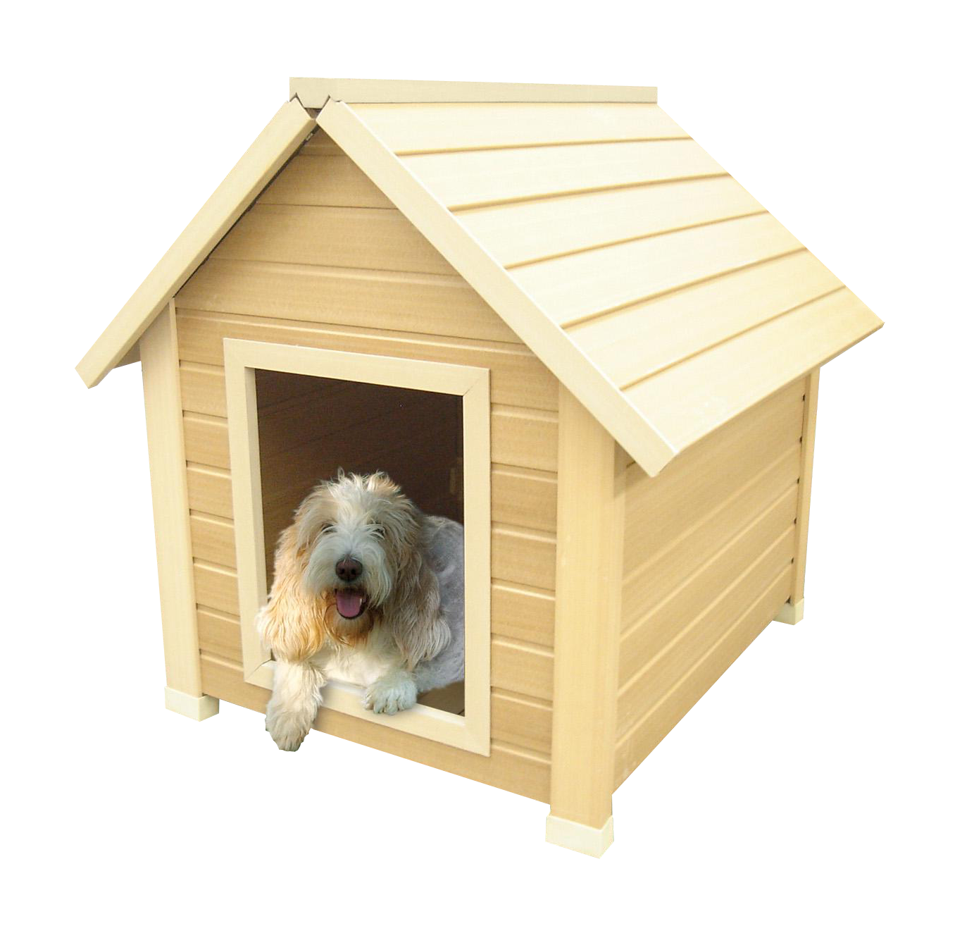 Happy Dogin Wooden House.png PNG image