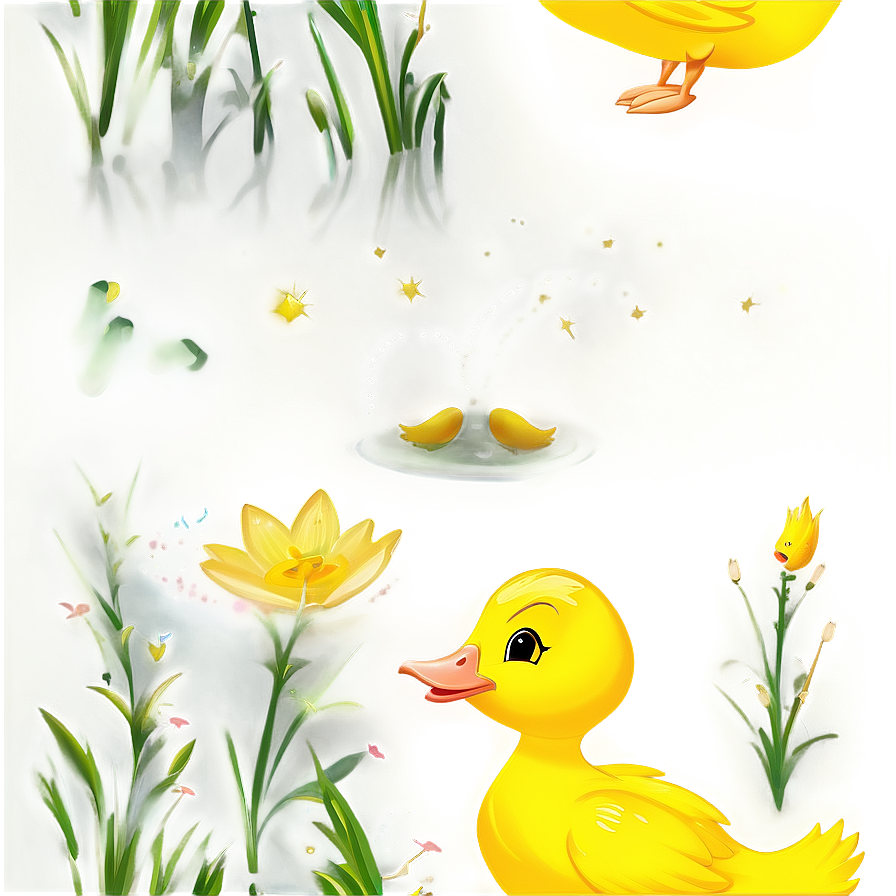 Happy Duckling Png 11 PNG image