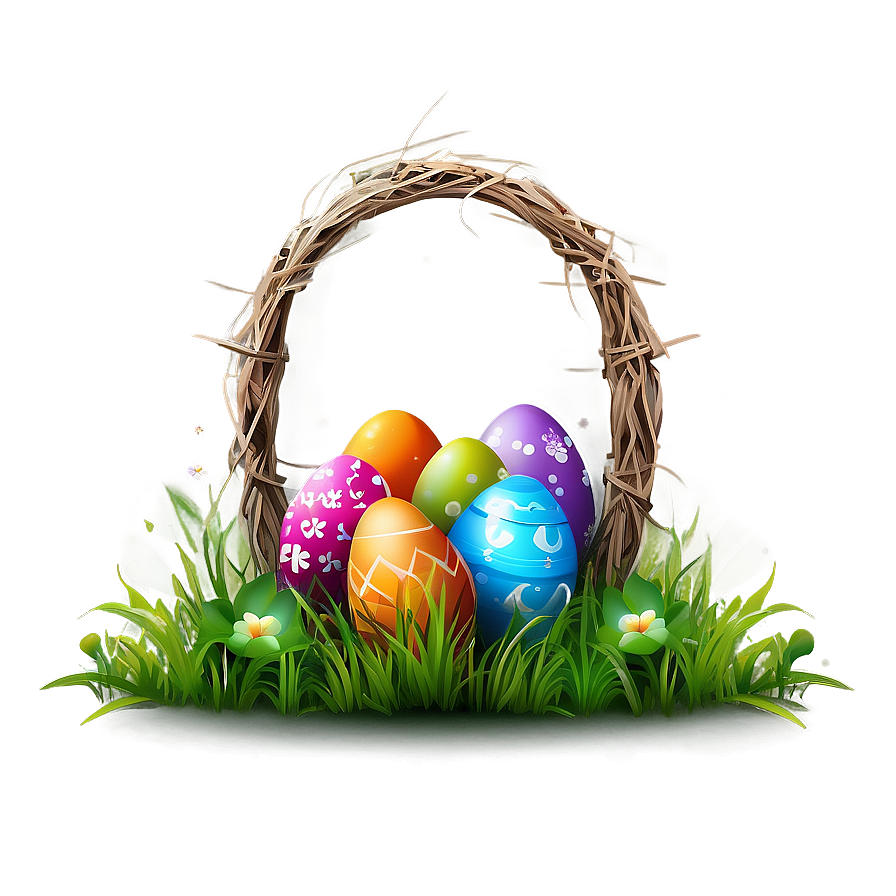 Happy Easter Banner Clipart Png Pxt61 PNG image