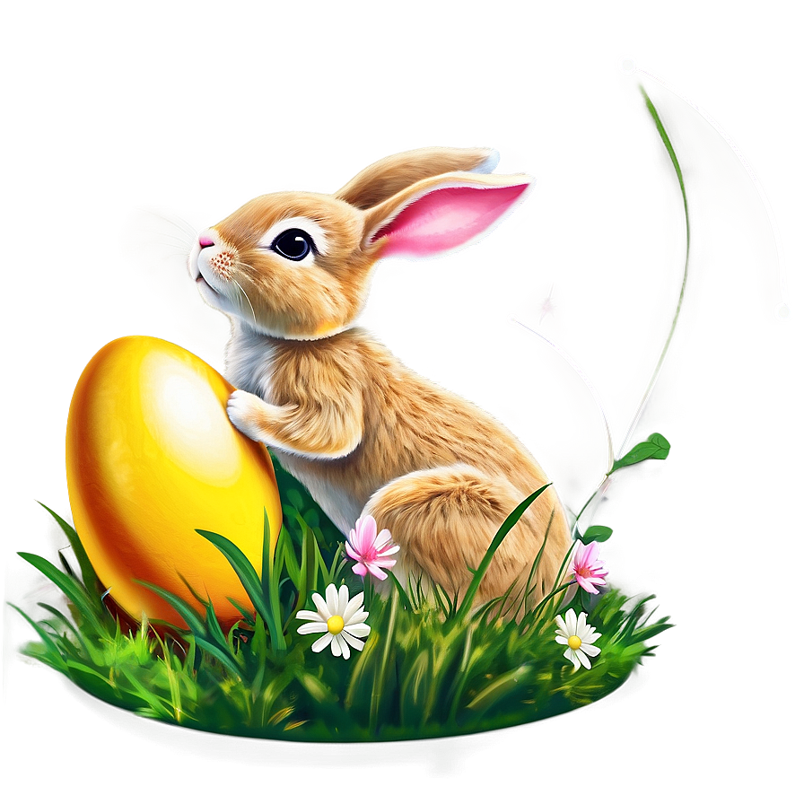 Happy Easter Bunny Png 05212024 PNG image