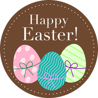 Happy Easter Celebration Graphic PNG image