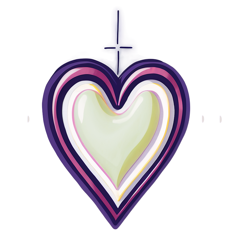 Happy Heart Doodle Png Aqo PNG image