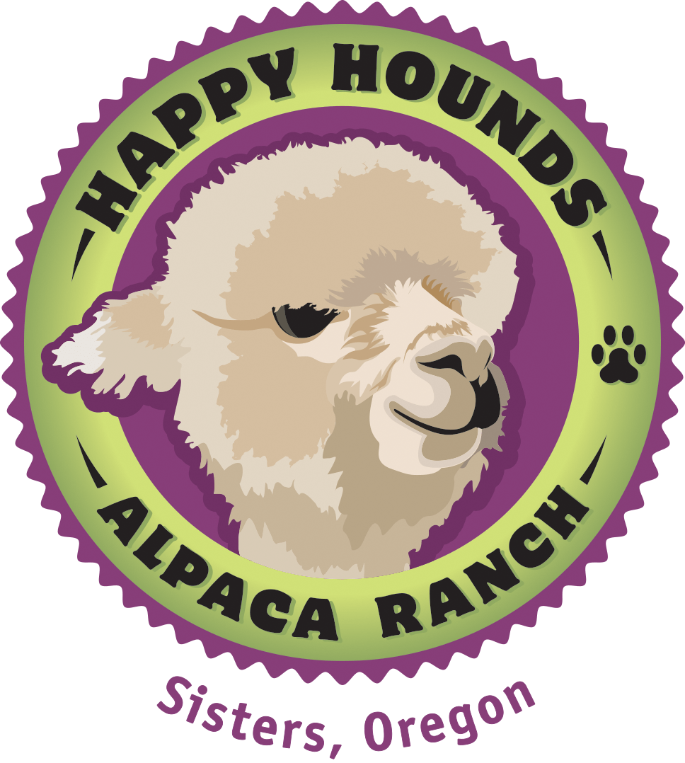 Happy Hounds Alpaca Ranch Logo PNG image