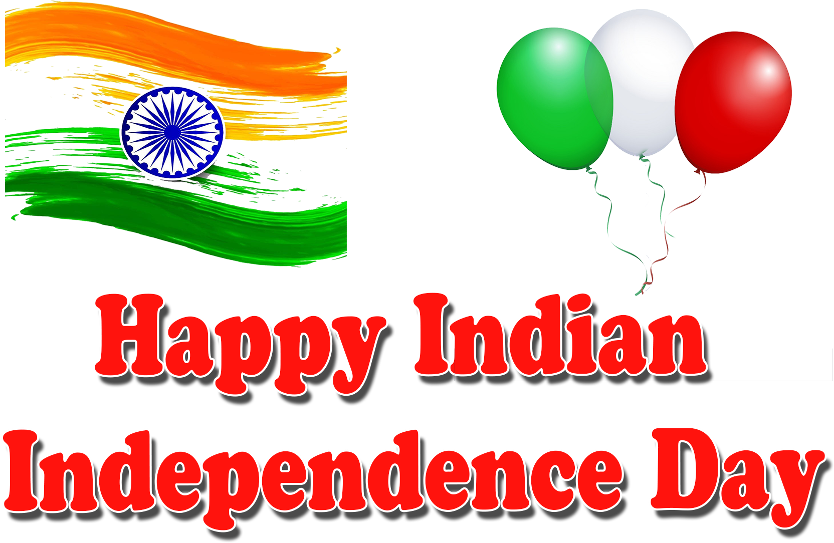 Happy Indian Independence Day Celebration PNG image