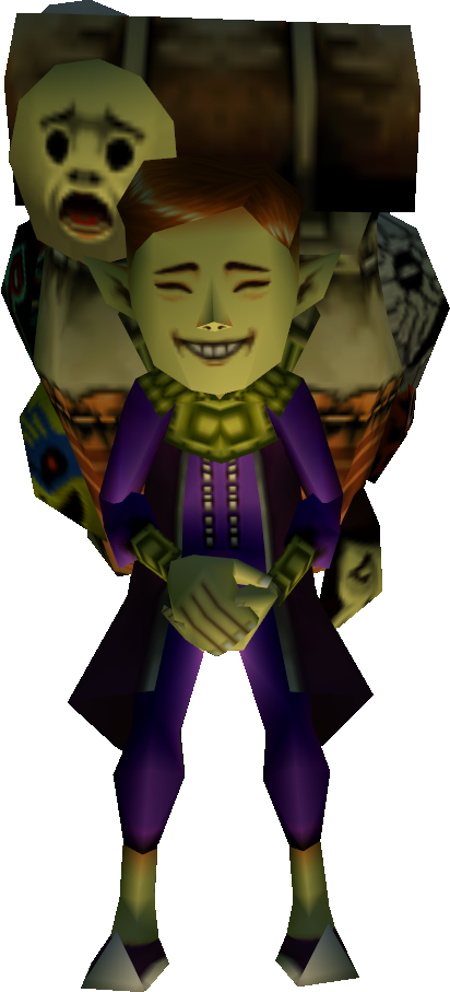 Happy_ Mask_ Salesman_ Legend_of_ Zelda PNG image
