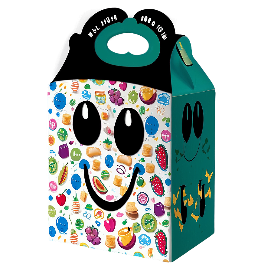 Happy Meal Box For Vegetarians Png 06212024 PNG image