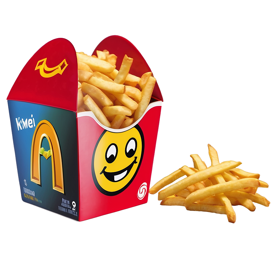 Happy Meal Box With Fries Png 06212024 PNG image