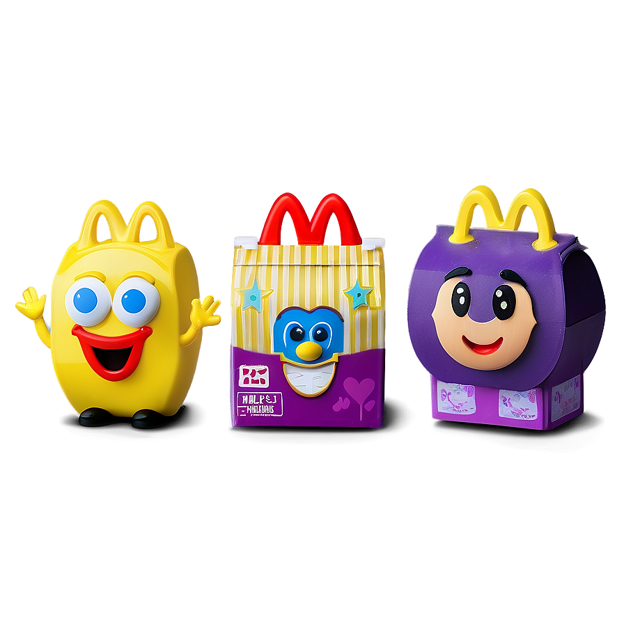 Happy Meal Toys Collection Png 05252024 PNG image