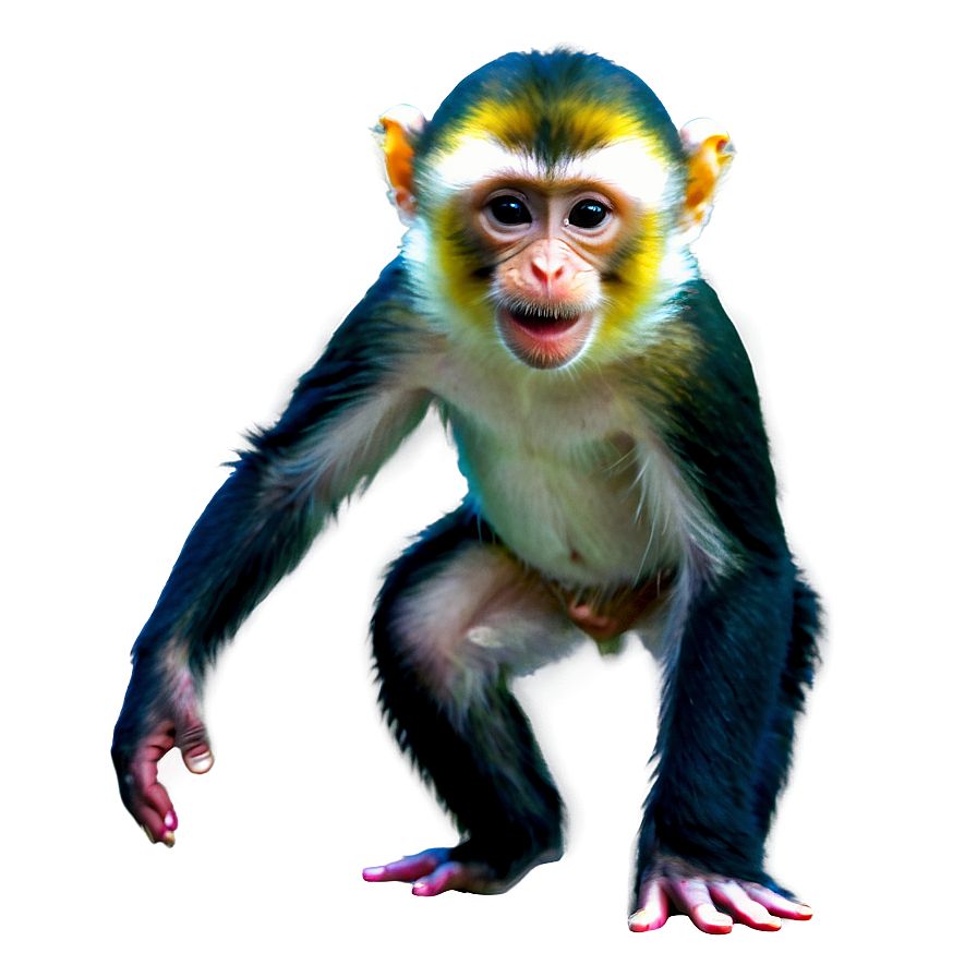 Happy Monkey Png Dxk PNG image