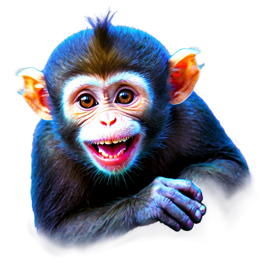 Happy Monkey Png Nws PNG image