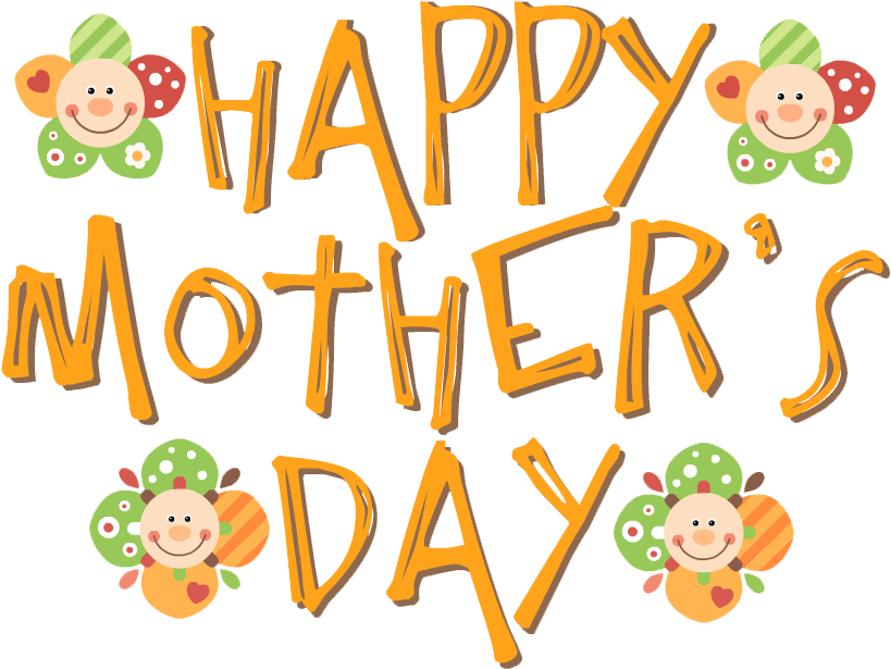 Happy Mothers Day Celebration PNG image