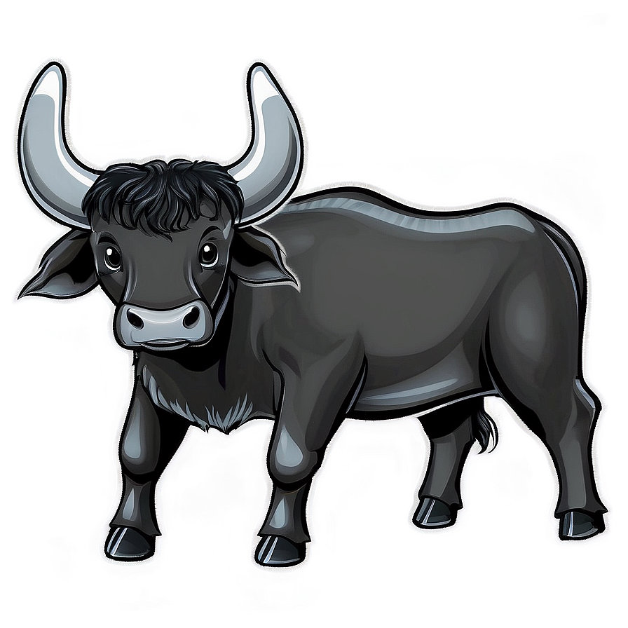 Happy Ox Cartoon Png 17 PNG image