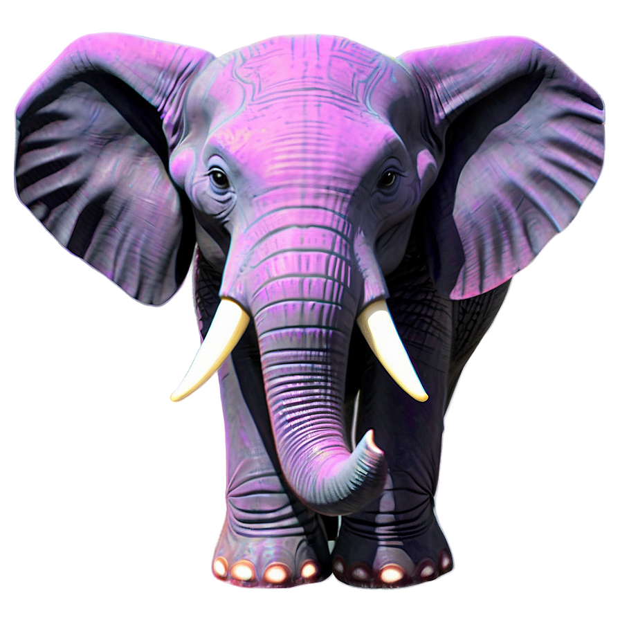 Happy Pink Elephant Png Reh22 PNG image