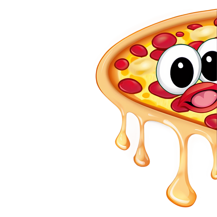 Happy Pizza Cartoon Image Png 06272024 PNG image